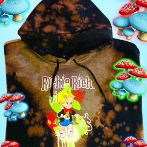RICHIE. RICH TIE-DIE GET MONEY HOODIE